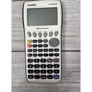 Casio FX-9750GII Graphing Calculator No Cover Tested‎ Working